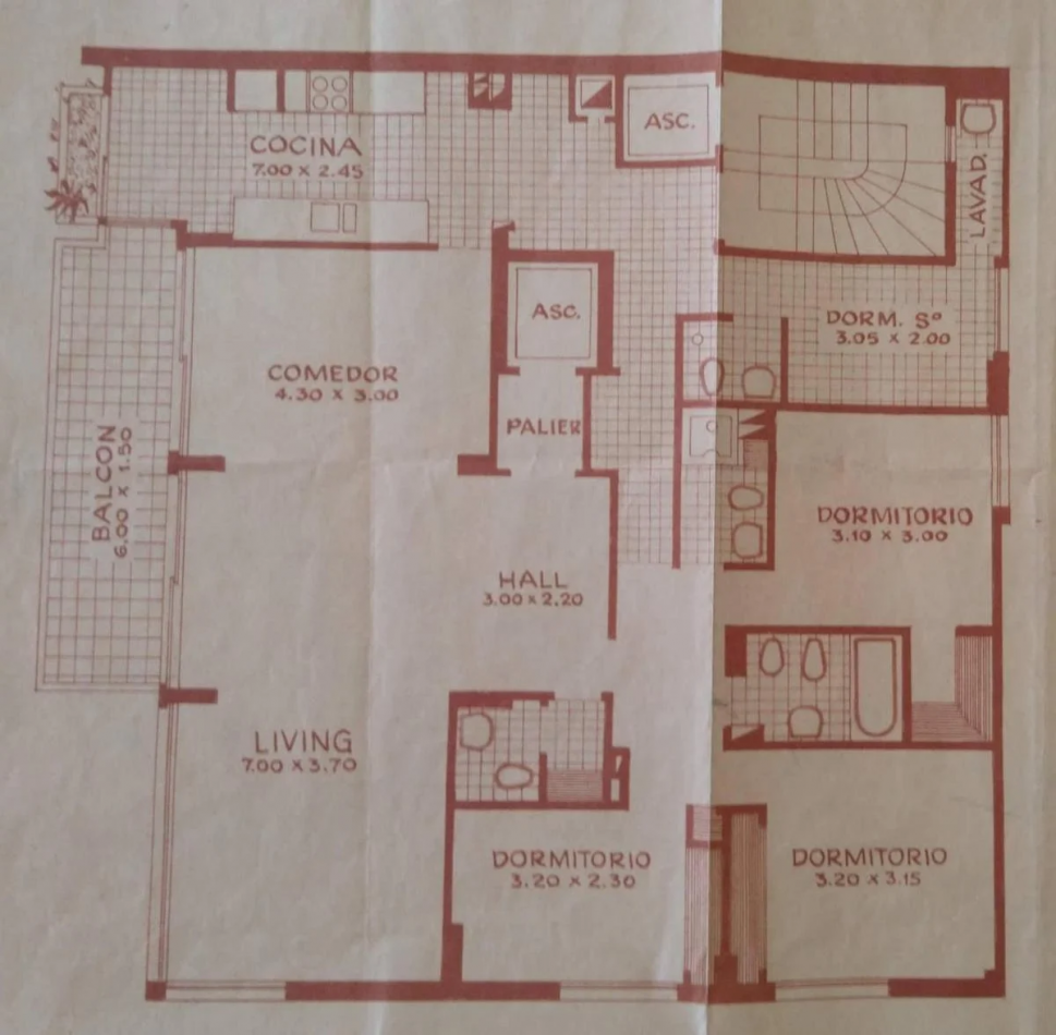 Recoleta Venta Piso de 4 Ambientes 148 m² Luminoso Depend - Santa Fe y Uriburu