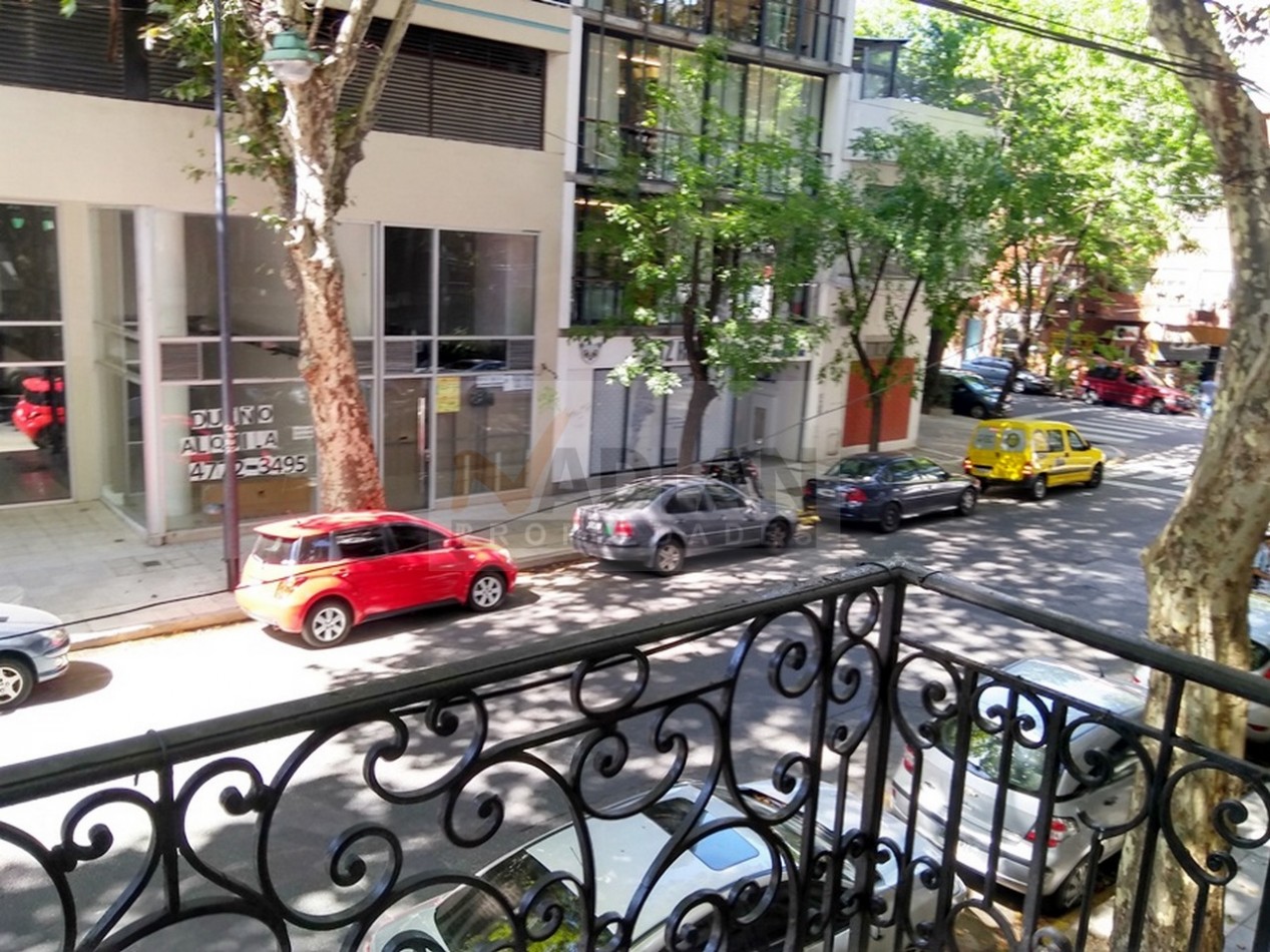 Palermo Soho Venta PH 2 ambientes al frente 45 m2  balcon CON RENTA bajas expensas