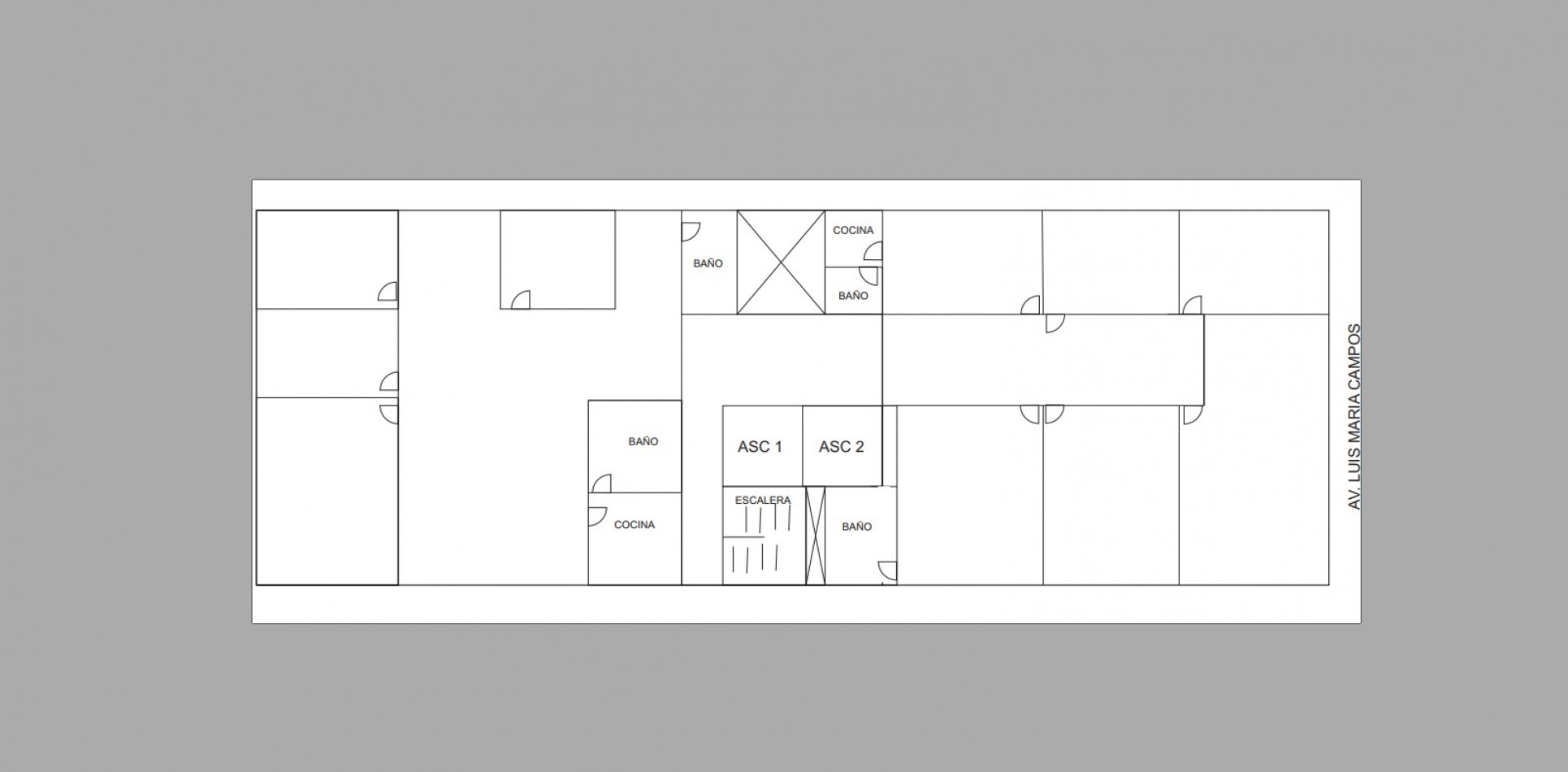 Belgrano Imprenta Alquiler Piso Oficinas de Categoria Equipadas 225 m² 2 Coch
