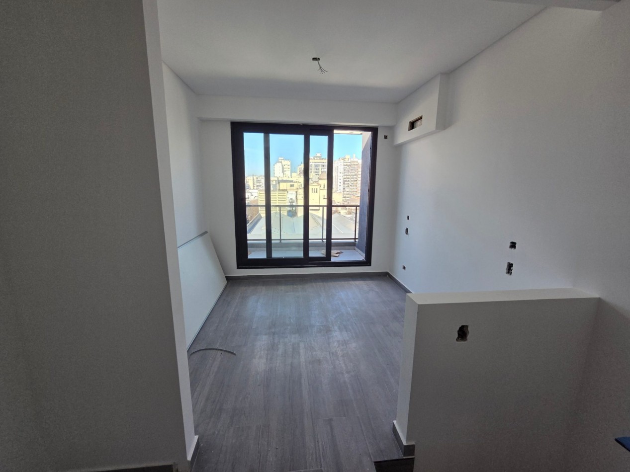 Y7A A estrenar Almagro V Crespo 2 ambientes 64 m2 DUPLEX al Frente con 2 balcones. Edificio doble frente en esquina de categoria y amenities. Entrega innmediata