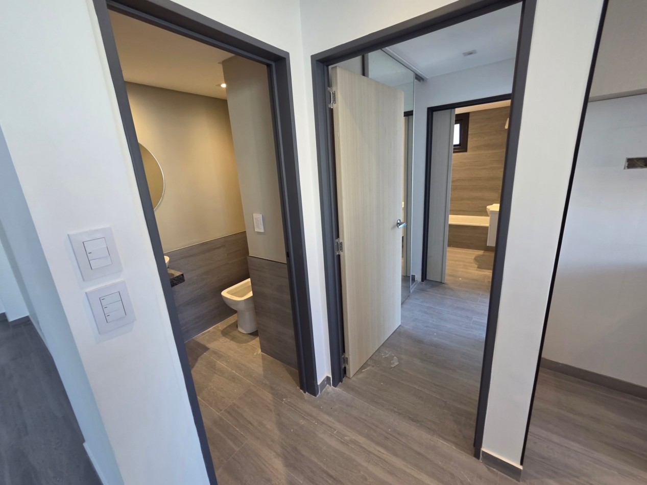 Y3B A estrenar Almagro V Crespo 2 ambientes suite 55 m2 Frente esquina, balcon y toilette. M luminoso. emprendimiento categoria y amenities. Entrega innmediata