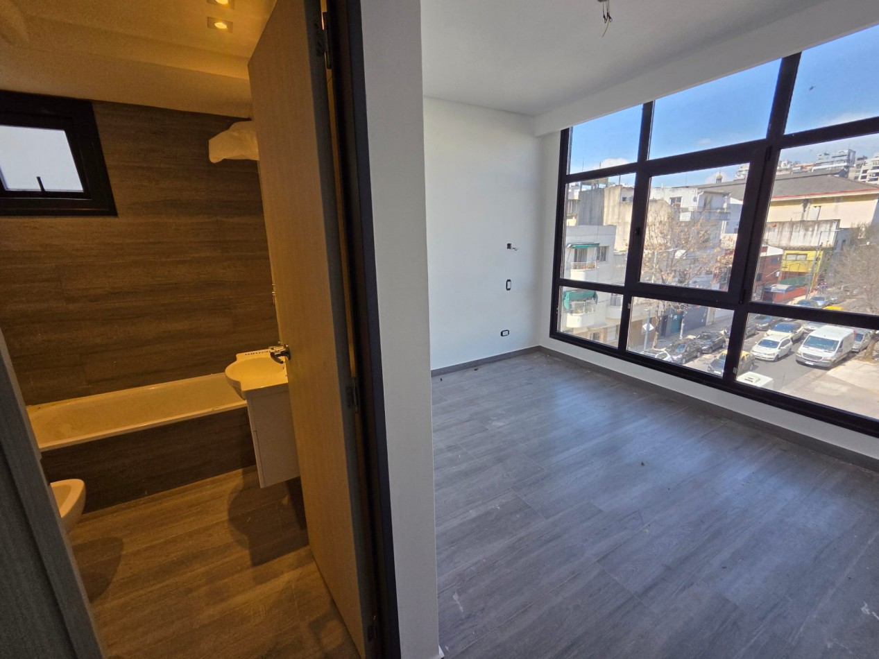 Y3B A estrenar Almagro V Crespo 2 ambientes suite 55 m2 Frente esquina, balcon y toilette. M luminoso. emprendimiento categoria y amenities. Entrega innmediata