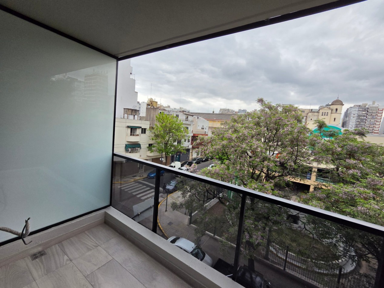 Y3A A estrenar Almagro V Crespo monoambiente 36 m2 al Frente con balcon. Edificio doble frente en esquina de categoria y amenities. Entrega innmediata