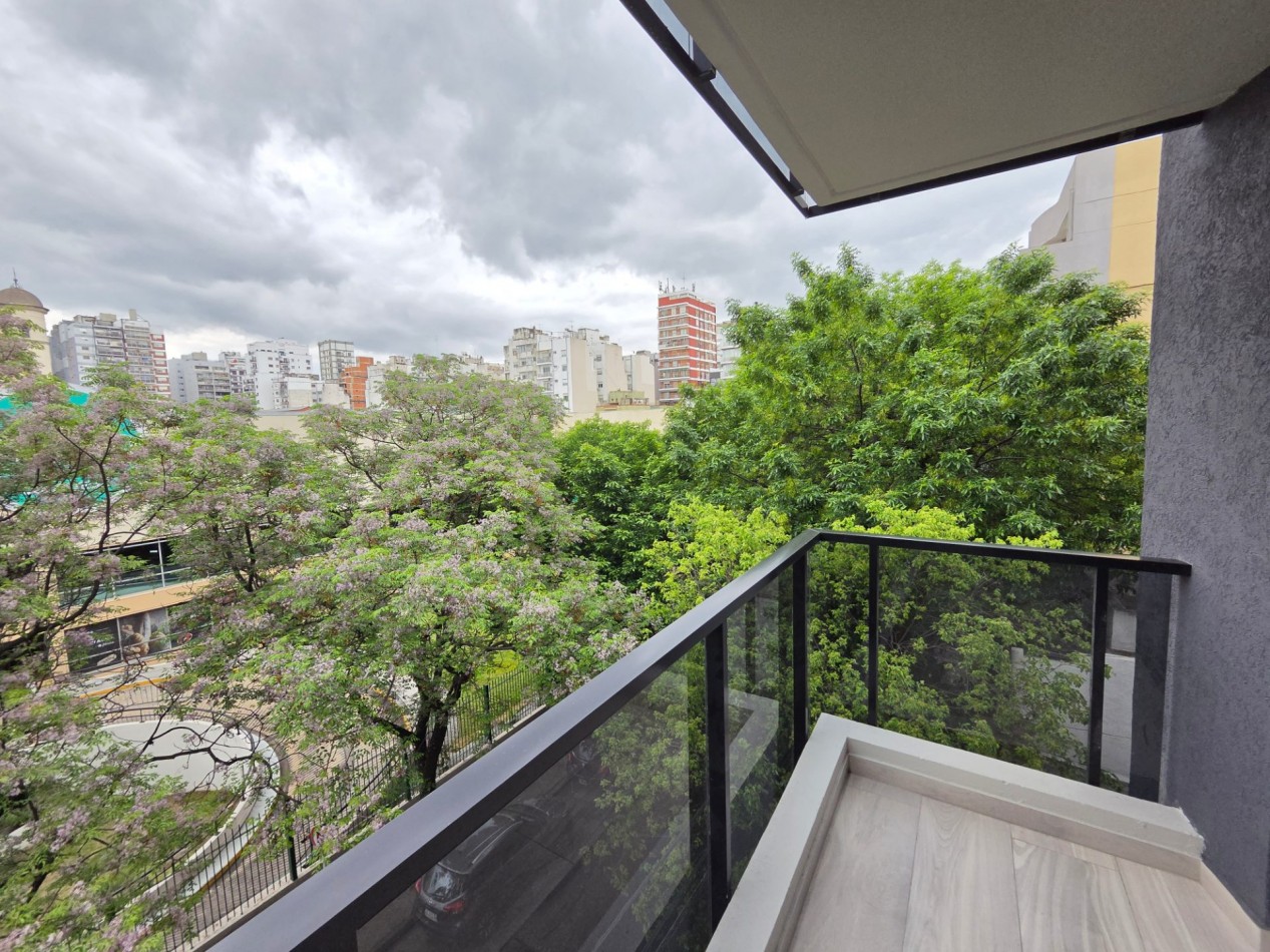 Y3A A estrenar Almagro V Crespo monoambiente 36 m2 al Frente con balcon. Edificio doble frente en esquina de categoria y amenities. Entrega innmediata
