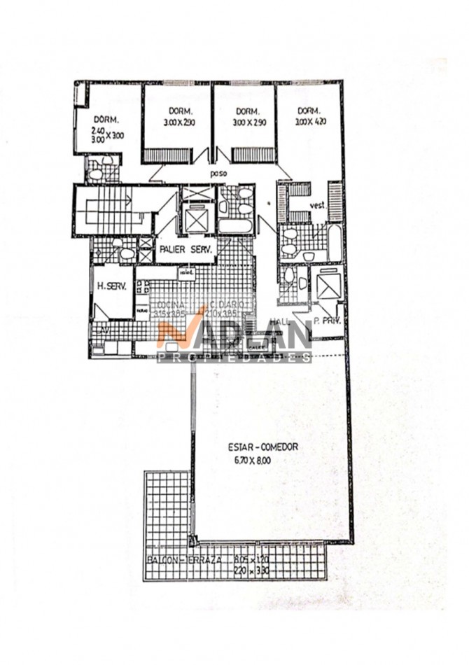 Palermo venta 5 ambientes torre con amenities piso alto lumin balcon aterrazado