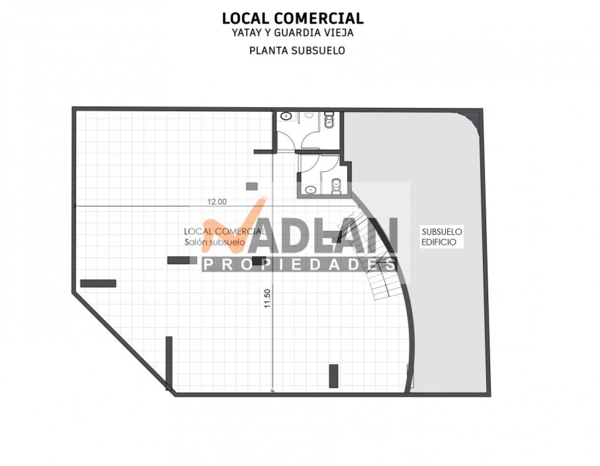 Almagro Preventa espectacular local en esquina 280 m2 doble apto todo destino ESTRENAR
