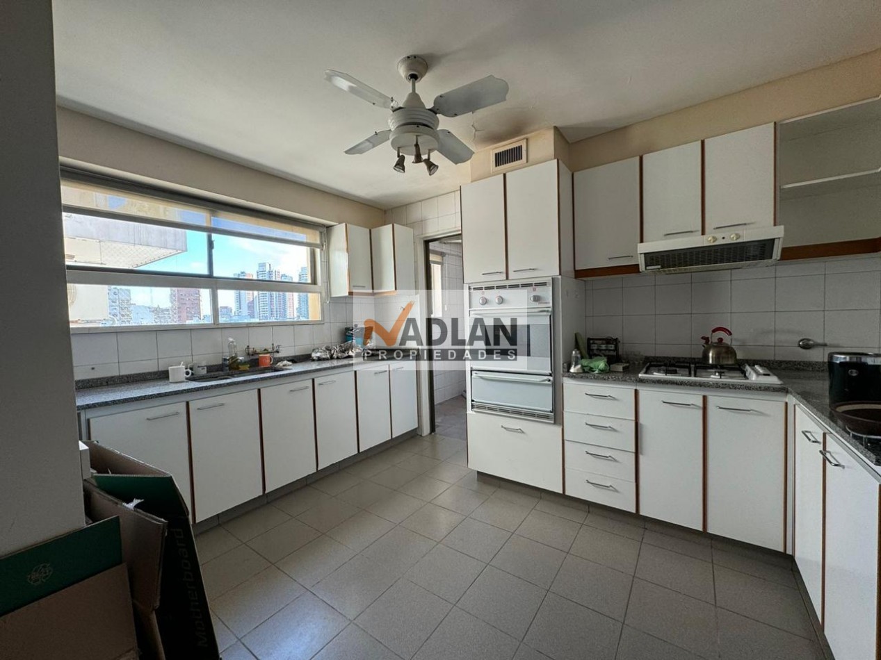 Palermo venta 5 ambientes torre con amenities piso alto lumin balcon aterrazado