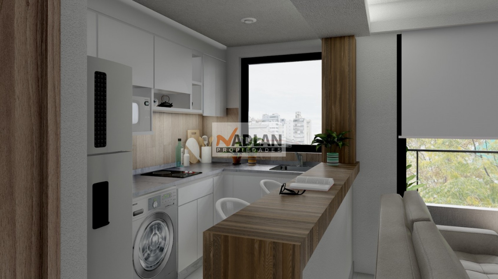Almagro V Crespo 2 ambientes suite 55m2 Frente, balcon y toilette. M luminoso en esquina. emprendimiento categoria y amenities Junio 2026