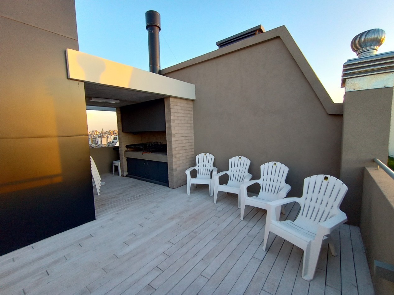 Almagro Abasto venta: 2 AMBIENTES Balcon terraza NUEVO al frente - Amenities 