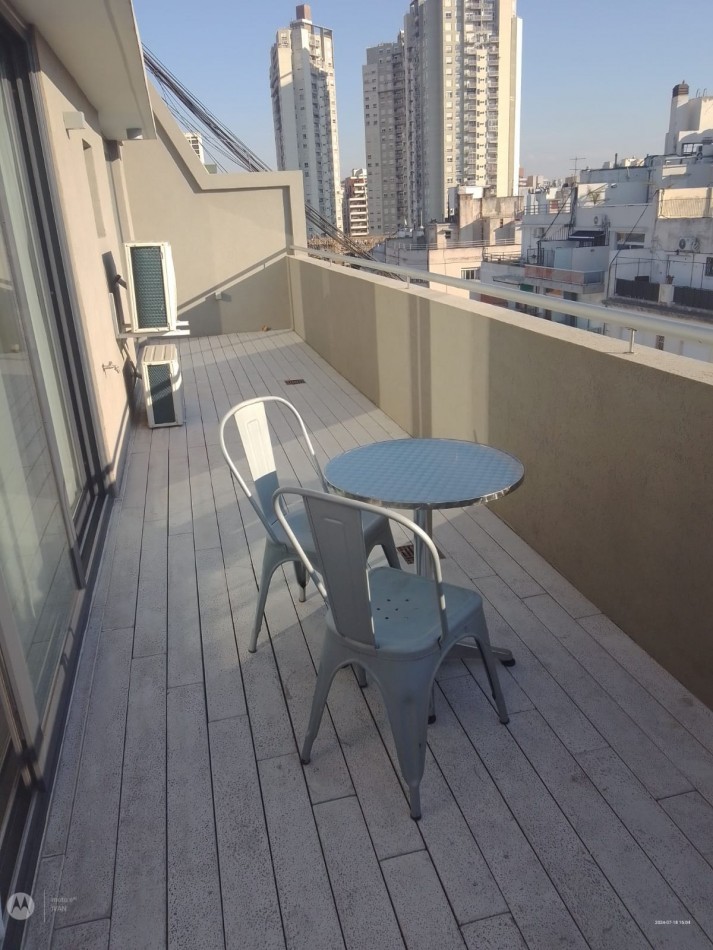 Almagro Abasto venta: 2 AMBIENTES Balcon terraza NUEVO al frente - Amenities 