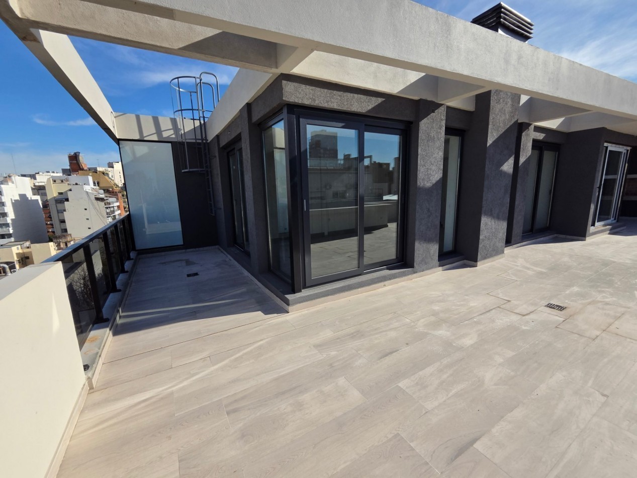 Y7A A estrenar Almagro V Crespo 2 ambientes 64 m2 DUPLEX al Frente con 2 balcones. Edificio doble frente en esquina de categoria y amenities. Entrega innmediata