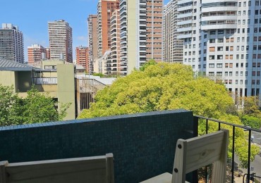 Venta Palermo Monoambiente al frente vista al parque Las Heras apto credito  bancario