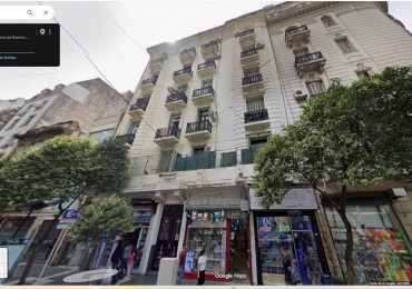 Esquina Av. Corrientes - OPORTUNIDAD. Venta de 3 ambientes al frente. Apto credito bancario. A/prof